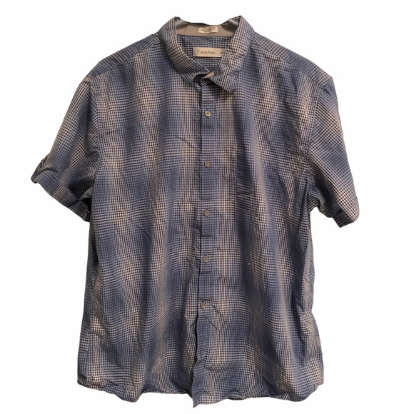 Calvin Klein Short sleeve button shirt XL - Picture 1 of 4